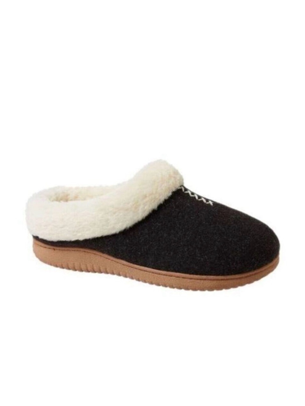 Dearfoams Woman's IndoorOutdoor Memory Foam Clog‎ Slippers NEW # Box 502